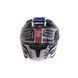 Мотошолом інтеграл Beon B-503 SINGLE VISOR ANGLE TEAR SHINY WHITE/BLUE (глянець білий/синій), розмір L 1530080 фото 4