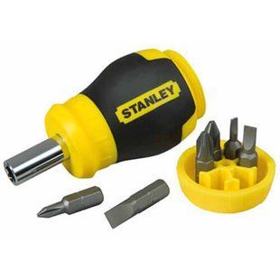 Отвертка &ndash; набор Multibit Stubby с шестью сменными битами STANLEY 0-66-357 1515837 фото