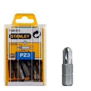 Біта з шестигранником 1/4 під шліц Pz3 довжиною 25 мм STANLEY 1-68-953 1514240 фото