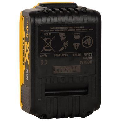Набір акумуляторних батарей DeWALT DCB184P3 1512892 фото