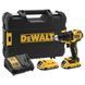 Дриль-шурупокрут акумуляторний безщітковий ударний DeWALT DCD709D2T 1513142 фото 1