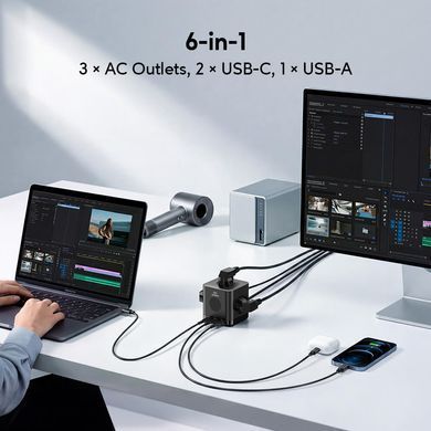 Розумна розетка Zendure Off-Grid Power Strip 67 zndr_2019 фото