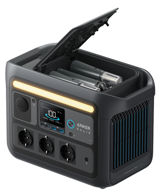Зарядна станція ANKER SOLIX C800X - 768Wh/AC 1200W/100W 2xPD/2xUSB/1xCar/MPPT 1508788 фото