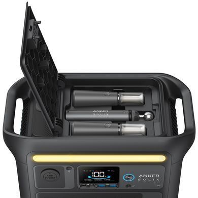 Зарядна станція ANKER SOLIX C800X - 768Wh/AC 1200W/100W 2xPD/2xUSB/1xCar/MPPT 1508788 фото