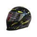 Мотошолом інтеграл Beon TECH SHINY BLACK/YELLOW (глянець чорний/жовтий) розмір L 1530086 фото 4