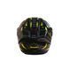 Мотошолом інтеграл Beon TECH SHINY BLACK/YELLOW (глянець чорний/жовтий) розмір L 1530086 фото 3