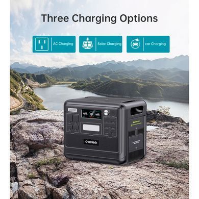 Портативная зарядная станция CHOETECH 2400W Powerstation (BS008) 1537561 фото