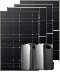 Комплект EcoFlow STREAM ULTRA/AC PRO 4х435 Сонячні панелі Longi Solar LR5-54HTH-435M 1537703 фото