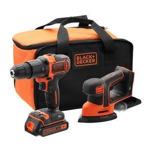 Набір з двох інструментів BLACK+DECKER BCK23S1S 1517530 фото