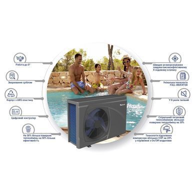 Инверторный тепловой насос для бассейна Altek Pool 13 220V 1512222 фото