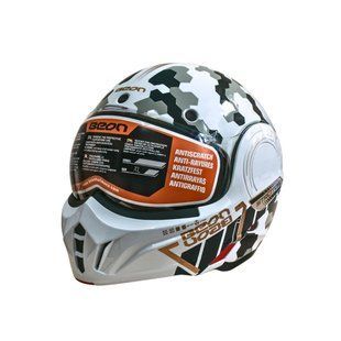 Мотошолом модуляр Beon B-707 213 SHINY WHITE (глянець білий), розмір XXL 1530040 фото