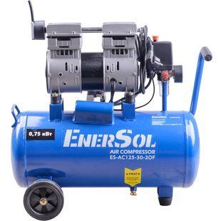 Компресор повітряний безмасляний EnerSol ES-AC125-30-2OF 1512956 фото