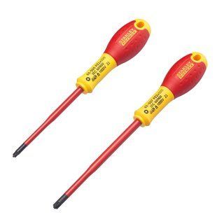 Набір з двох ізольованих викруток для електриків FatMax VDE 1000V STANLEY FMHT0-62649 1513550 фото